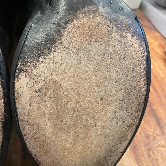 Men's LUCCHESE M1020R4 LUCCHESE LONE STAR CALFSKIN BLACK 8.5D - Picture 4 of 16